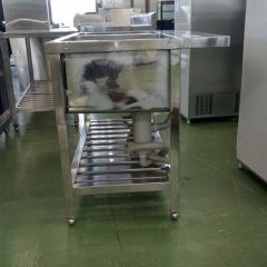 中古】製氷機 25kg フクシマガリレイ(福島工業) FIC-A25KT5 幅398×奥行