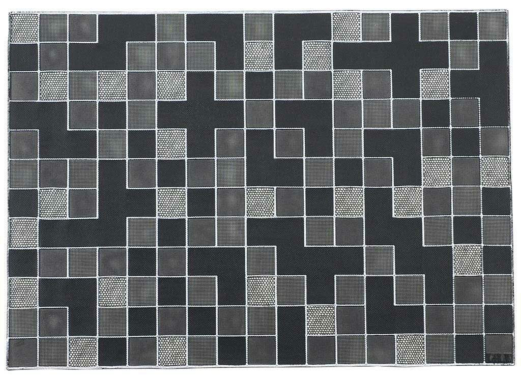 ランチョンマット 【プレイスマット「寄木」ブラック YO-001】 YO-001/