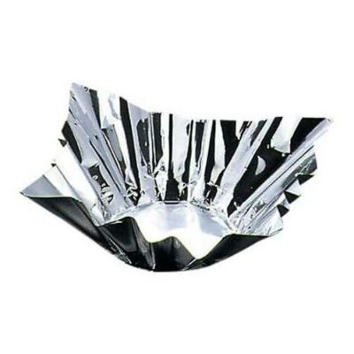 アルミ箔鍋 銀(200枚入)8号(80047)