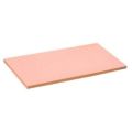 【グループA】アサヒ カラーまな板（合成ゴム） SC-102 ピンク