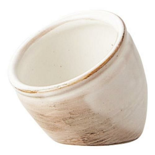 粉引たこつぼ鉢 中