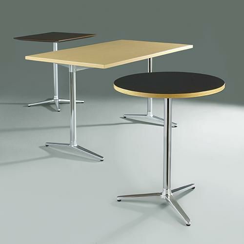 アルミ鋳物テーブル脚 ベースサイズ：A506×B443×高さ700 品番：MC-T-290 塗装カラー：14AM ポール：42φ