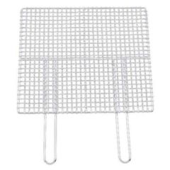 EBM ダブルハンドル 焼アミ クロームメッキ 65cm