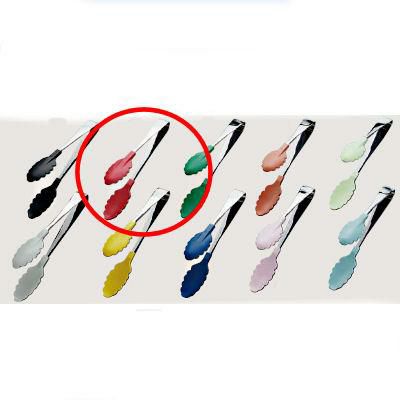 【同梱グループA】抗菌耐熱フードトング レッド