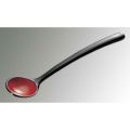 ABS 茶椀蒸スプーン 黒内朱 全長132