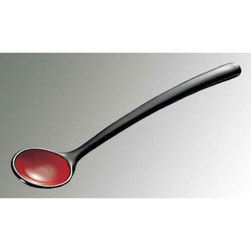 ABS 茶碗蒸スプーン 黒内朱