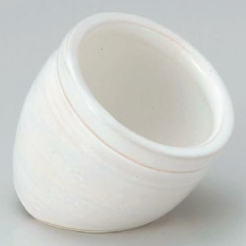 粉引たこつぼ鉢 小