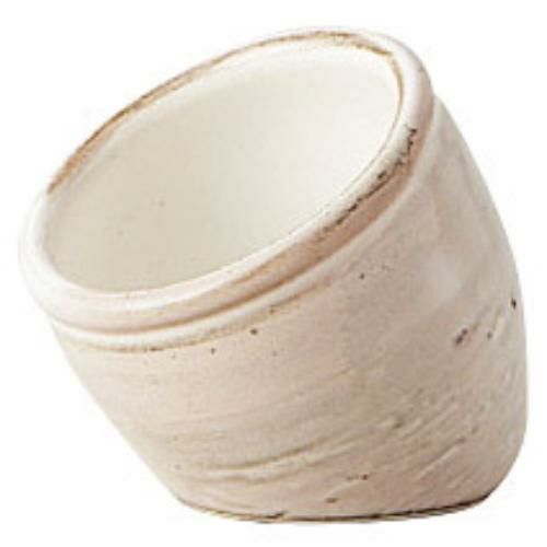 粉引たこつぼ鉢 小