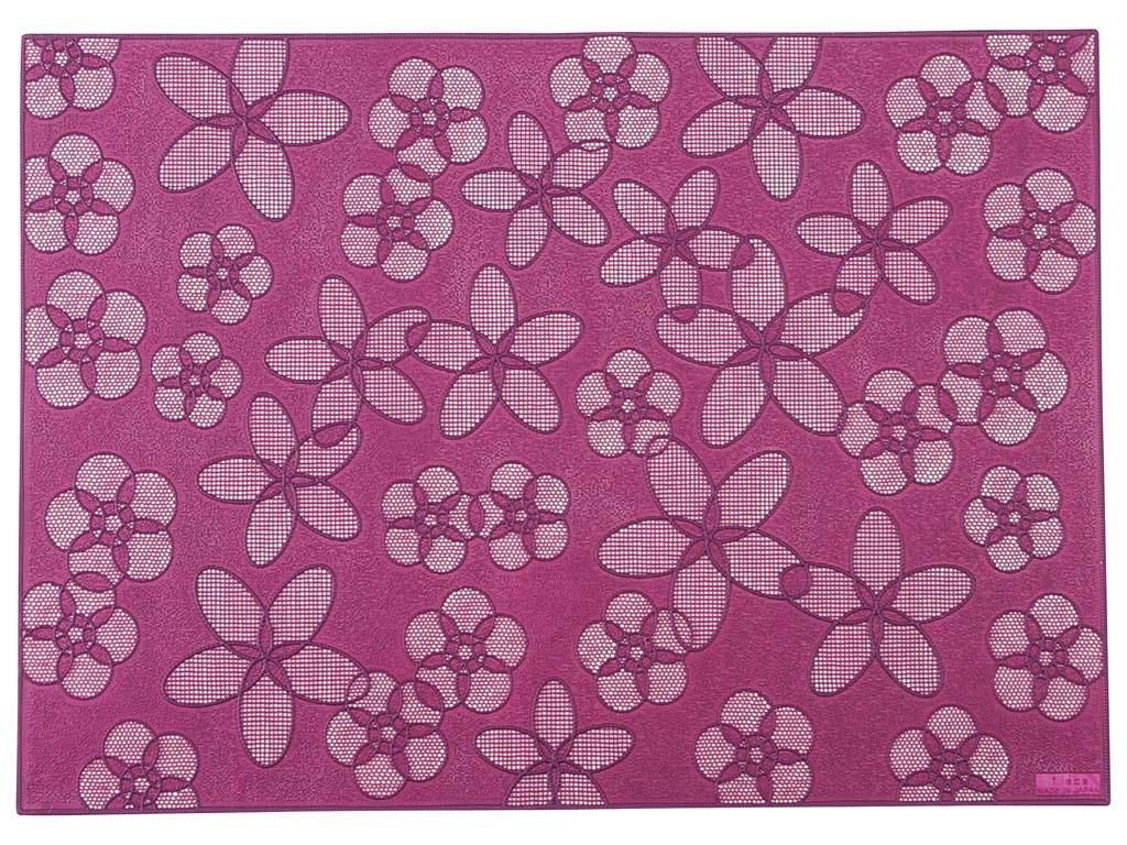 ランチョンマット 【プレイスマット「花」パープル HA-003】 HA-003/