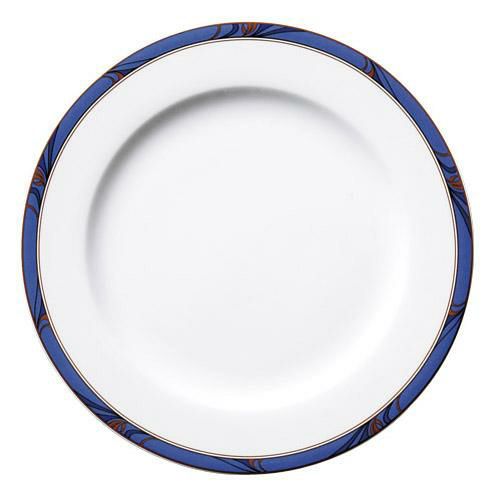 皿 【青海波 23cmミート皿】 高さ22mm×直径:237【グループB】【プロ用】