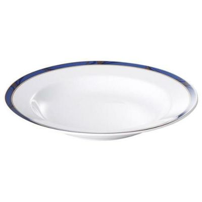 スープ皿 【青海波 23cmスープ皿】 高さ36mm×直径:235【グループB】【プロ用】