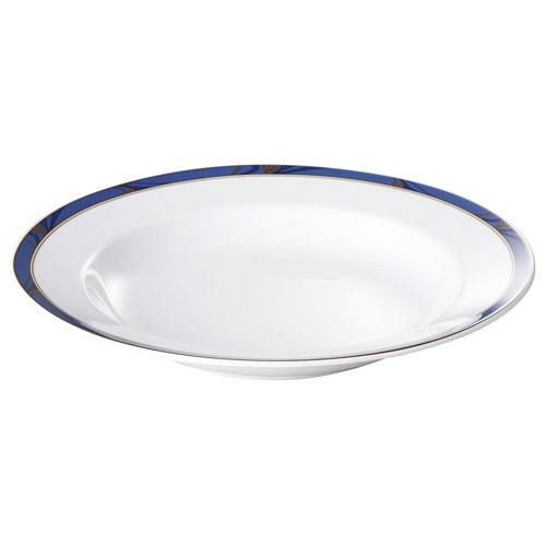 スープ皿 【青海波 23cmスープ皿】 高さ36mm×直径:235【グループB】【プロ用】