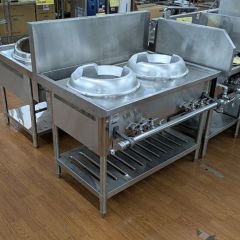 TGCR-A12UL【タニコー】 中華レンジ 都市ガス/LPガス 幅1200×奥行750