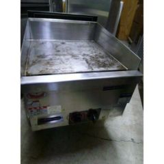 マルゼン ガスグリドル サーモスタット付 MGG-044TB 都市ガス(15A