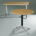 アルミ鋳物テーブル脚 ベースサイズ：A700×B505×C505×高さ700 品番：DC-CK-690 塗装カラー：18 ポール：60φ