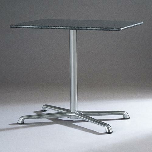 アルミダイキャストテーブル脚 ベースサイズ：A800×B700×C420×高さ700 品番：DC-X-800 塗装カラー：18 ポール：50φ