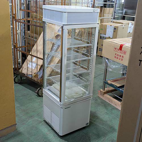 中古】四面ガラス冷蔵ショーケース パナソニック(Panasonic) SSR
