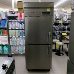 中古】縦型冷凍冷蔵庫 1凍1蔵 ホシザキ HRF-75Z 幅750×奥行800×高さ