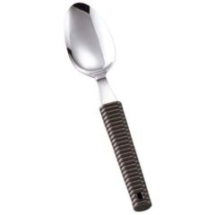 18-8 味道楽 デザートスプーン ブラウン