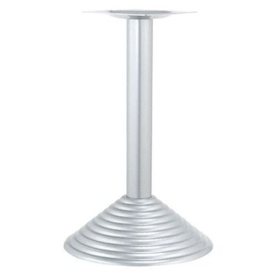 アルミ鋳物テーブル脚 ベースサイズ：A450φ×高さ700 品番：R-MT 塗装カラー：99 ポール：76φ
