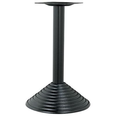 アルミ鋳物テーブル脚 ベースサイズ：A500φ×高さ700 品番：R-MT 塗装カラー：99 ポール：76φ