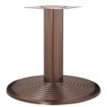 アルミ鋳物テーブル脚 ベースサイズ：A650φ×高さ700 品番：R-9D-L 塗装カラー：99 ポール：101φ