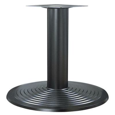 アルミ鋳物テーブル脚 ベースサイズ：A800φ×高さ700 品番：R-9D-L 塗装カラー：44 ポール：165φ