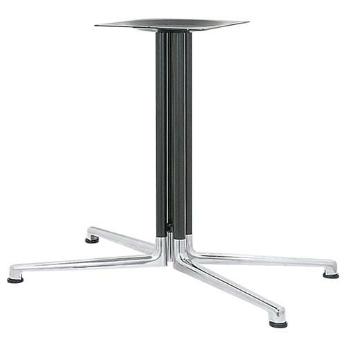 アルミダイキャストテーブル脚 ベースサイズ：A885×B761×C485×高さ700 品番：SD-X-870 塗装カラー：14 ポール：32φ×4