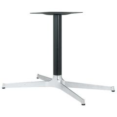 アルミ鋳物テーブル脚 ベースサイズ：A1090×B900×C640×高さ700 品番：XL-1000 塗装カラー：14AM ポール：76φ