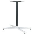 アルミ鋳物テーブル脚 ベースサイズ：A665×B550×C395×高さ700 品番：XL-670 塗装カラー：14AM ポール：42φ
