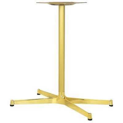 アルミ鋳物テーブル脚 ベースサイズ：A665×B550×C395×高さ700 品番：XL-670 塗装カラー：22 ポール：42φ