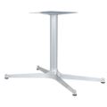 アルミ鋳物テーブル脚 ベースサイズ：A800×B695×C415×高さ700 品番：XL-800-L 塗装カラー：18AM ポール：60φ
