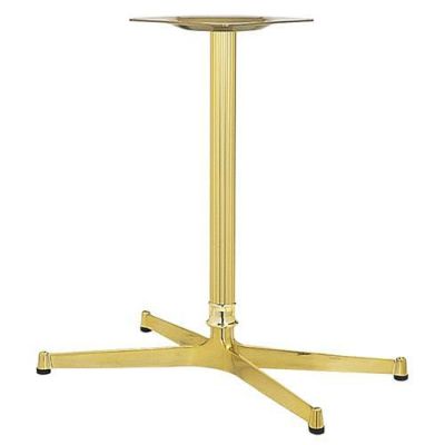 アルミ鋳物テーブル脚 ベースサイズ：A830×B685×C490×高さ700 品番：XL-AF-830 塗装カラー：22 ポール：49φ（アルミ）