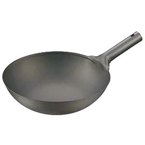 【即日配送可能】中華鍋 HS純チタン共柄北京鍋 39cm 直径390xH120