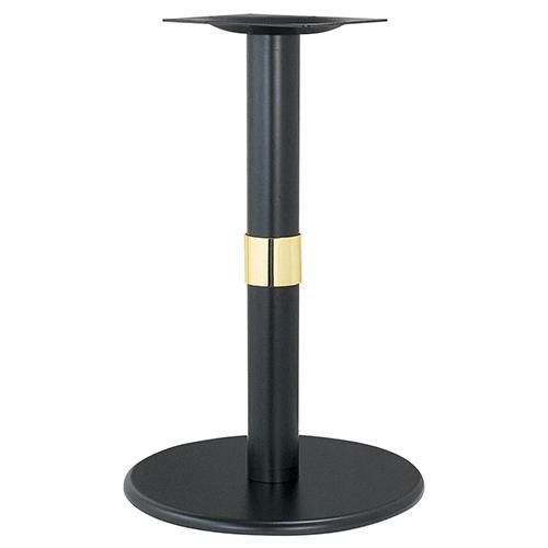 スチールベーステーブル脚 ベースサイズ：A450φ×高さ700 品番：RSQ 塗装カラー：441-R ポール：76φ