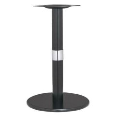 スチールベーステーブル脚 ベースサイズ：A600φ×高さ700 品番：RSQ 塗装カラー：442-R ポール：101φ