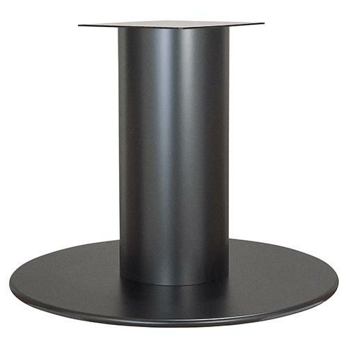 スチールベーステーブル脚 ベースサイズ：A750φ×高さ700 品番：RSQ-L 塗装カラー：44 ポール：165φ