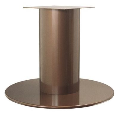 スチールベーステーブル脚 ベースサイズ：A750φ×高さ700 品番：RSQ-L 塗装カラー：99 ポール：340φ