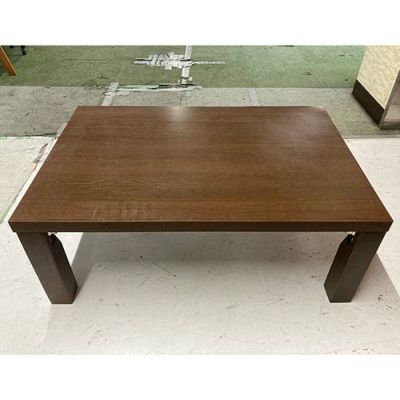 中古】座卓 ブラウン 幅900×奥行600×高さ350 【送料別途見積】【業務用
