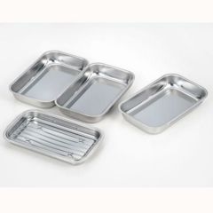 ステンレス連結バット（フタ・アミ付）　新品/小物送料対象商品