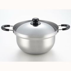 くるめん亭のふきこぼれにくい鍋　両手鍋　26cm　新品/小物送料対象商品