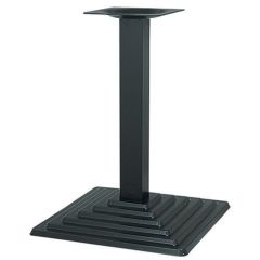 アルミ鋳物テーブル脚 ベースサイズ：A500×B500×高さ700 品番：SO-6D 塗装カラー：44 ポール：75角