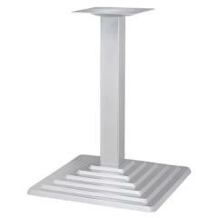 アルミ鋳物テーブル脚 ベースサイズ：A500×B500×高さ700 品番：SO-6D 塗装カラー：88 ポール：75角