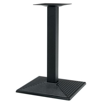 アルミ鋳物テーブル脚 ベースサイズ：A400×B400×高さ700 品番：SO-9D 塗装カラー：44 ポール：60角