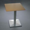 アルミ鋳物テーブル脚 ベースサイズ：A400×B400×高さ700 品番：SO-9D 塗装カラー：44 ポール：60角