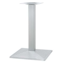 アルミ鋳物テーブル脚 ベースサイズ：A400×B400×高さ700 品番：SO-9D 塗装カラー：88 ポール：60角