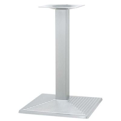 アルミ鋳物テーブル脚 ベースサイズ：A450×B450×高さ700 品番：SO-9D 塗装カラー：88 ポール：60角