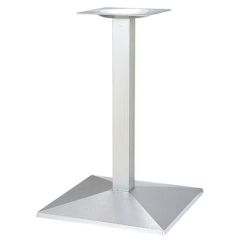 アルミ鋳物テーブル脚 ベースサイズ：A400×B400×高さ 品番：SO-F 塗装カラー：88 ポール：60角