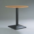 アルミ鋳物テーブル脚 ベースサイズ：A400×B400×高さ 品番：SO-F 塗装カラー：88 ポール：60角