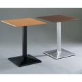 アルミ鋳物テーブル脚 ベースサイズ：A400×B400×高さ 品番：SO-F 塗装カラー：88 ポール：60角